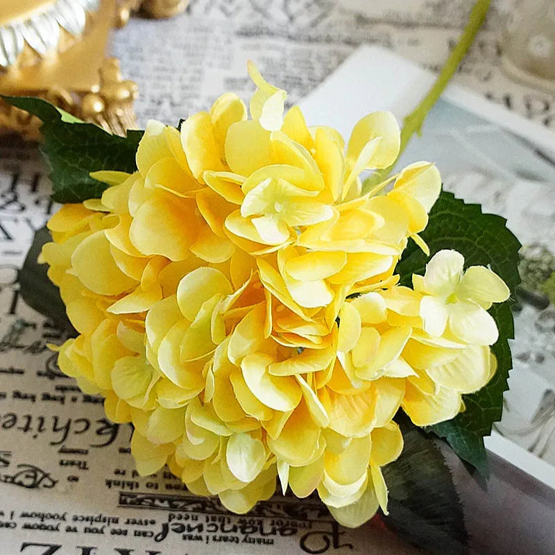 1/3pcs Artificial Flowers Silk Hydrangea Wedding Decoration Bridal Accessories Clearance Festival Decor Vases Home Diy Bouquet