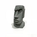 Raising eyebrows Moai statue - Easter Island avatar, eye-catching "Are you serious?" emoji desktop decoration ornament