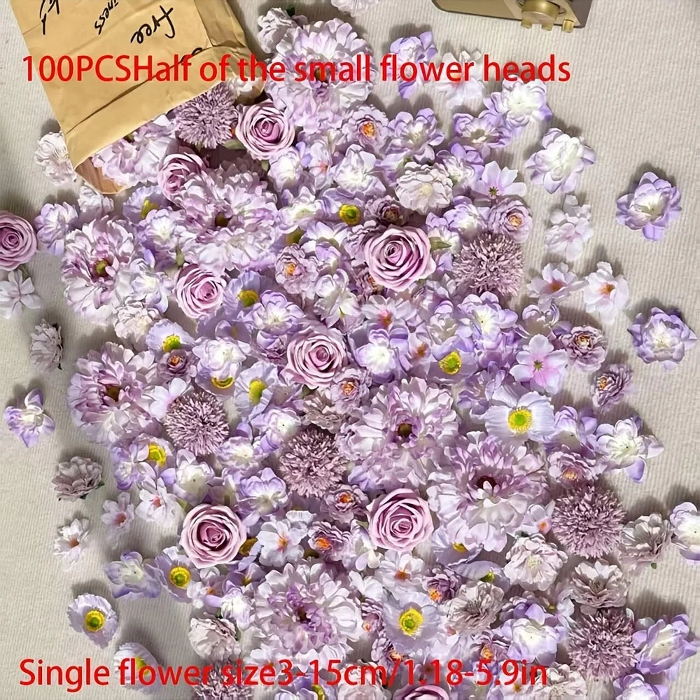 12pcs Wisteria Vine Artificial Flowers Wholesale Trailing Fake String for Home Wedding Party Decor Silk