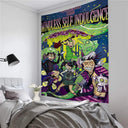 Mindless Self Indulgence Anime Tapestry - Tarot Hippie Wall Rug, Dorm & Home Decor, Unique Hanging Art, Vibrant Design