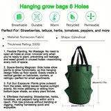 Hanging Grow Bags for Strawberries Tomatoes Hanging Planting Grow Bag Vertical Garden  Strawberry Planter Pot Aeroponic Tower
