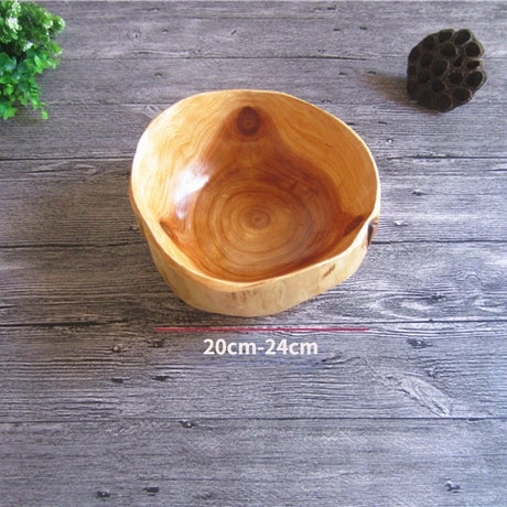 Handmade Natural Wood Fruit Tray, Wooden Bowl, Irregular Snack, Sushi Bread, Dessert, Candy Plate, Salad Trays, Home Decoration