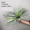 New Artificial Deer Antler Leaves Pteridophyte Artificial Flower Succulents Plants for Home Wedding Outdoor Floor Decoration