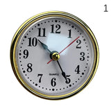 Classic Clock Craft Quartz Movement Dia.65mm Round Clocks Insert Roman Number Little Clock Arabic Numbers Wall Decor