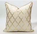 40 Style High Grade Cushion Cover 30x50/45x45/50x50CM Light Luxury Jacquard Pillowcase Champagne Blue Home Hotel Bed Sofa Decor