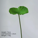 1PC DIY Decoration Artificial Flower New Landscape Long Stem PU Green Plant Artificial Flower Pole Lotus Pod Artificial Lotus