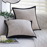 Cushion Cover 45x45 Ultra Soft Throw Pillow Cover Chenille Decorative Pillows for Sofa Living Room Cojines Decorativos Para Sofá