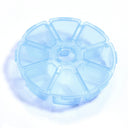 1 Pc Plastic Jewelry Box 5-28 Compartment Slot Organizer Storage Beads Container Adjustable Jewelry Storage Box Rectangle Case
