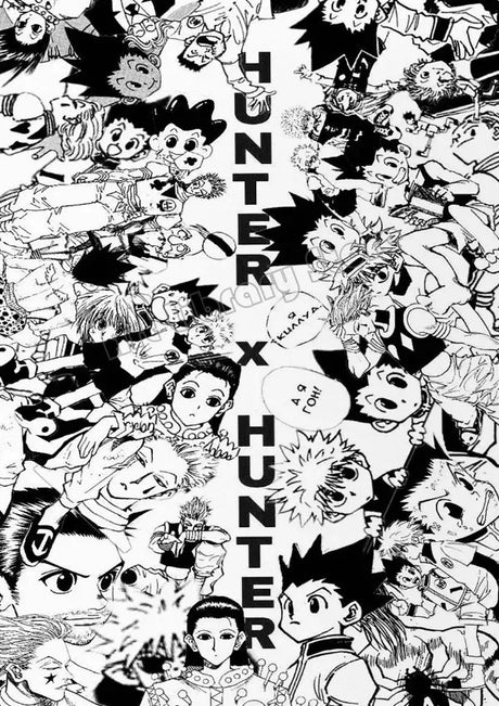 Hunter X Hunter Japanese Classic Anime Poster Killua Zoldyck Wall Art Pictures Canvas Painting Home Kids Room Decor Gift