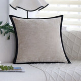 Cushion Cover 45x45 Ultra Soft Throw Pillow Cover Chenille Decorative Pillows for Sofa Living Room Cojines Decorativos Para Sofá