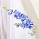 YeeNanee 6pcs Blue Delphinium Artificial Flowers Long Stem Larkspur for Wedding Centerpieces Floral Arrangements Home Vase Decor