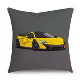 New Sports Car Cushion Cover Full Body Cartoon Pattern Pillow Case for Home Sofa Car Decor Pillowcase 45cm*45cm