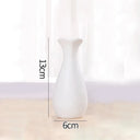 White Ceramic Vases Nordic Decorative Vasen Ornaments Home Living Room Decor Flower Arrangements Sketching Props Desktop Decor
