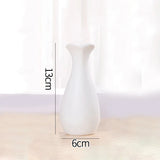 White Ceramic Vases Nordic Decorative Vasen Ornaments Home Living Room Decor Flower Arrangements Sketching Props Desktop Decor