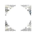 Acrylic Mirror Sticker Wall Cabinet Decor Self-adhesive Geometry Wall Corner Decorative Wall Stickers DIY Room Home Office Decor