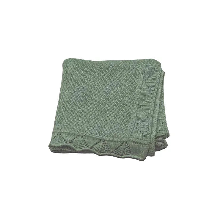 Personalized Knitted Blanket Embroidered Name Baby Boy Girl Soft Blanket Baby Shower Breathable Stroller Blanket Birthday Gift
