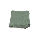 Personalized Knitted Blanket Embroidered Name Baby Boy Girl Soft Blanket Baby Shower Breathable Stroller Blanket Birthday Gift