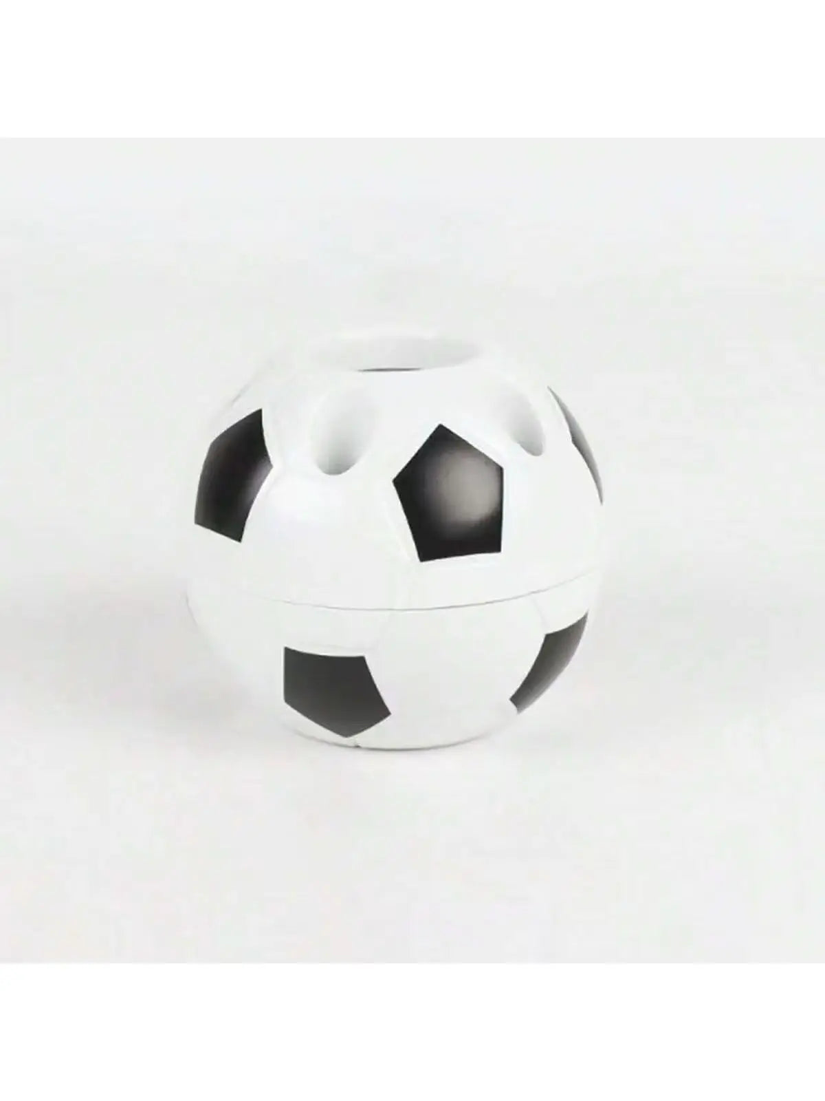 6 Creative Football-Shaped Pen Holders, Multifunctional Plastic Pen Holders for Students and Office Use, Football Pen Holders, Student Pen Holders, Plastic Storage Pen Holders, Room Decoration, Storage, Office Decoration, Bac