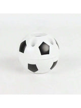 6 Creative Football-Shaped Pen Holders, Multifunctional Plastic Pen Holders for Students and Office Use, Football Pen Holders, Student Pen Holders, Plastic Storage Pen Holders, Room Decoration, Storage, Office Decoration, Bac