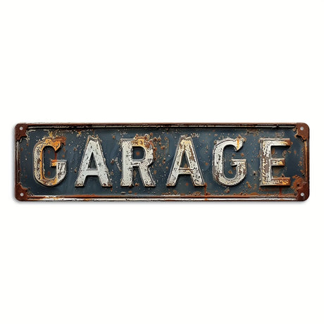 Metal Aluminum Sign BATHROOM EXIT 420 GARAGE Vintage Metal Sign for Kitchen Home Man Cave Garden Henhouse Bar Cafe Wall Decor
