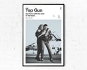 Classic Movie TV Series Breaking Bad/The Sopranos/Top Gun Simple Modern Home Wall Decor Painting Canvas Poster