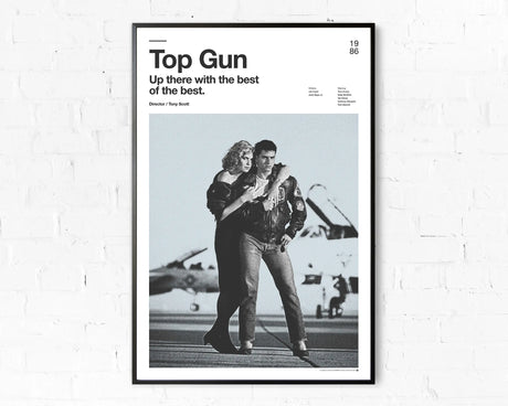 Classic Movie TV Series Breaking Bad/The Sopranos/Top Gun Simple Modern Home Wall Decor Painting Canvas Poster