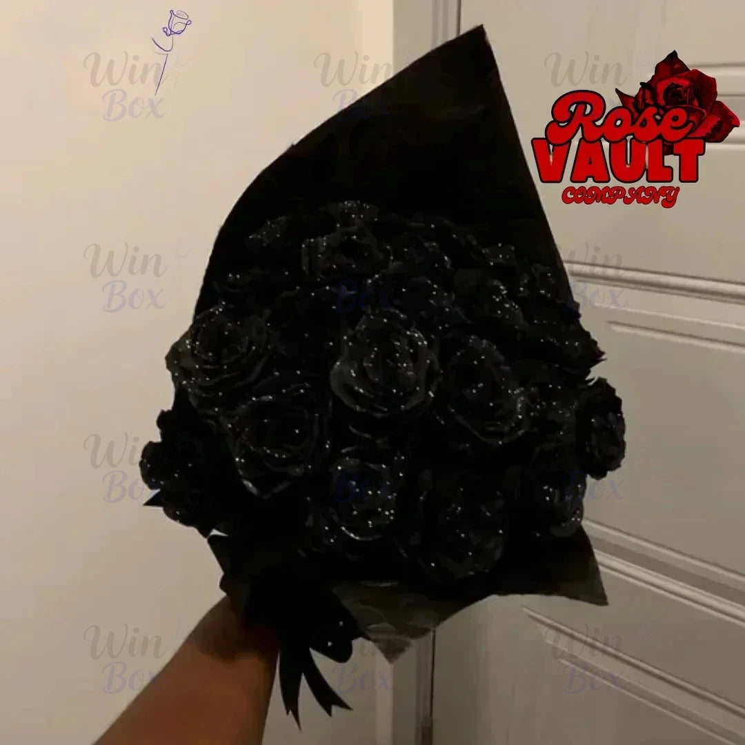 10/30/50pcs 7/6cm Glitter artificial flower rose Mother's/Valentine's Day girl friend wife DIY bouquet gift for wedding Birthday