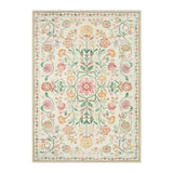 Living Room Carpet Non-slip Soft Machine Washable Floor Mat Bohemian Pink Floral Rug Bedroom Home Decoration Mats Washable Rugs