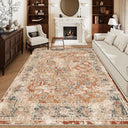 Retro Carpet for Living Room Persian Boho Decor for Room Balcony Rug Large Luxury Bed Room Decoration Home Mats Bedside