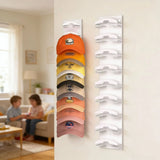 1pc Hat Storage Rack, Wall Mounted for 18 Caps, Multi-Layer Shelf, Space Saving Display for Bedroom, Closet Door, Entryway
