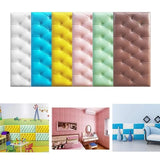 70X35CM 3PCS/SET 6PC/SET Self-adhesive 3D Brick Wallpaper PE Foam Wall Panels Stickers Waterproof Wallpaper Home Decoration