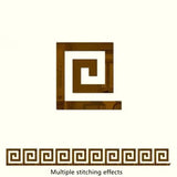 3D 5/10CM Square Self Adhesive Waist Line Mirror Sticker Wall Stickers for Living Room Ceiling Edge Strip Corner Line Wall Decor