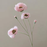 Poppy Artificial Flowers 65cm Long Stem Fake Flowers For Home Decor Garden Wedding Party Decoration DIY Flower Arrangement New
