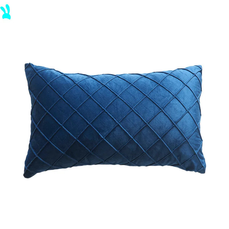 Dutch Velvet Handmade Waist Cushion Cover Ultra Soft Soft Plush Pillowcase  Decorative Pillow For Sofa Bedroom Living Room
