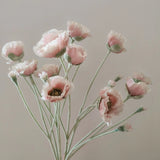 Poppy Artificial Flowers 65cm Long Stem Fake Flowers For Home Decor Garden Wedding Party Decoration DIY Flower Arrangement New