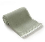 Personalized Name Knitted Acrylic Baby Blanket Breathable Boys Girls Newborn Swaddle Wraps Infant Nap Security Blankets