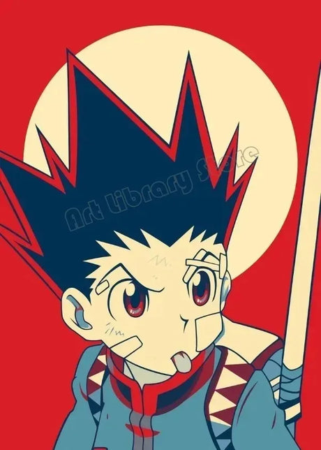 Hunter X Hunter Japanese Classic Anime Poster Killua Zoldyck Wall Art Pictures Canvas Painting Home Kids Room Decor Gift