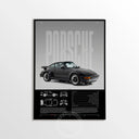 Minimalist 911 Turbo GT3-RS GT4 RS Hyper Car Sports Car Supercar Poster Canvas Painting Motosport Wall Art Pictures Home Decor