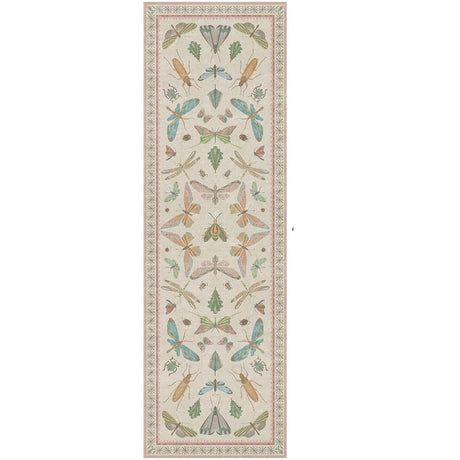 Corridor Carpet Runner Rug Hallway Long Strip Carpets Anti-slip Machine Washable Floor Mat Retro Style Home Decor Bedside Rugs