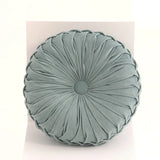 Throw Pillow Hand Sewn Pleated 3D Dutch Velvet Pumpkin Backrest Waist Lumbar Support Cushion Mat For Sofa Bed Floor Office Chair