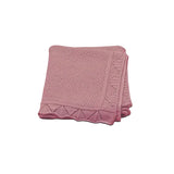 Personalized Knitted Blanket Embroidered Name Baby Boy Girl Soft Blanket Baby Shower Breathable Stroller Blanket Birthday Gift