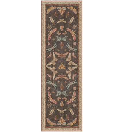Corridor Carpet Runner Rug Hallway Long Strip Carpets Anti-slip Machine Washable Floor Mat Retro Style Home Decor Bedside Rugs