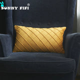 Dutch Velvet Handmade Waist Cushion Cover Ultra Soft Soft Plush Pillowcase  Decorative Pillow For Sofa Bedroom Living Room
