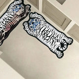 VIKAMA Tiger Diatomite Kitchen Carpet Thickened Oil-resistant Dirty-drying Floor Mats Bathroom Balcony Entrance Non-slip Mats