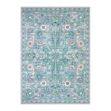 Living Room Carpet Non-slip Soft Machine Washable Floor Mat Bohemian Pink Floral Rug Bedroom Home Decoration Mats Washable Rugs