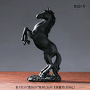 European Style Home Resin Victory Horse Statue, Living Room ，Cabinet,Office Desktop Decoration  Animal Figurines