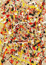 Jackson Pollock Abstract Oil Paintings on Canvas  Famous Art Prints for Living Room Wall Decor Modern Art Posters