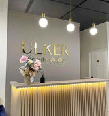 Custom Laser Cut Logo Sign 3D Mirror Wall Letters Large Business Sign Acrylic Lobby Sign Personalized Wall Sign for Salon Studio