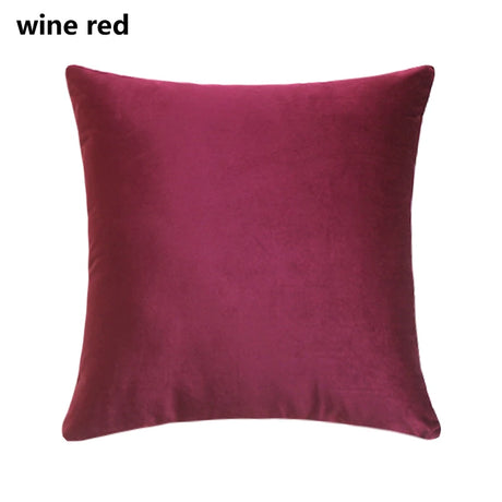 Velvet Sofa Cushion Cover 40X40/45X45/40X60/50X50/55X55/60X60CM Home Hotel Office Decor Waist Throw Pillow Cover