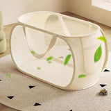 Foldable Mesh Toy Storage Basket, Large Breathable Laundry Hamper With Handles Vertical & Horizontal Dual Styles Kids
